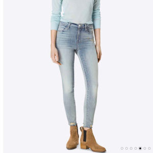 J brand Distressed High Rise Skinny